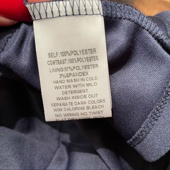 Hannah Banana Navy Blue Sequins and Multicolored Stars Tulle Layered Dress - Picture 9 of 11